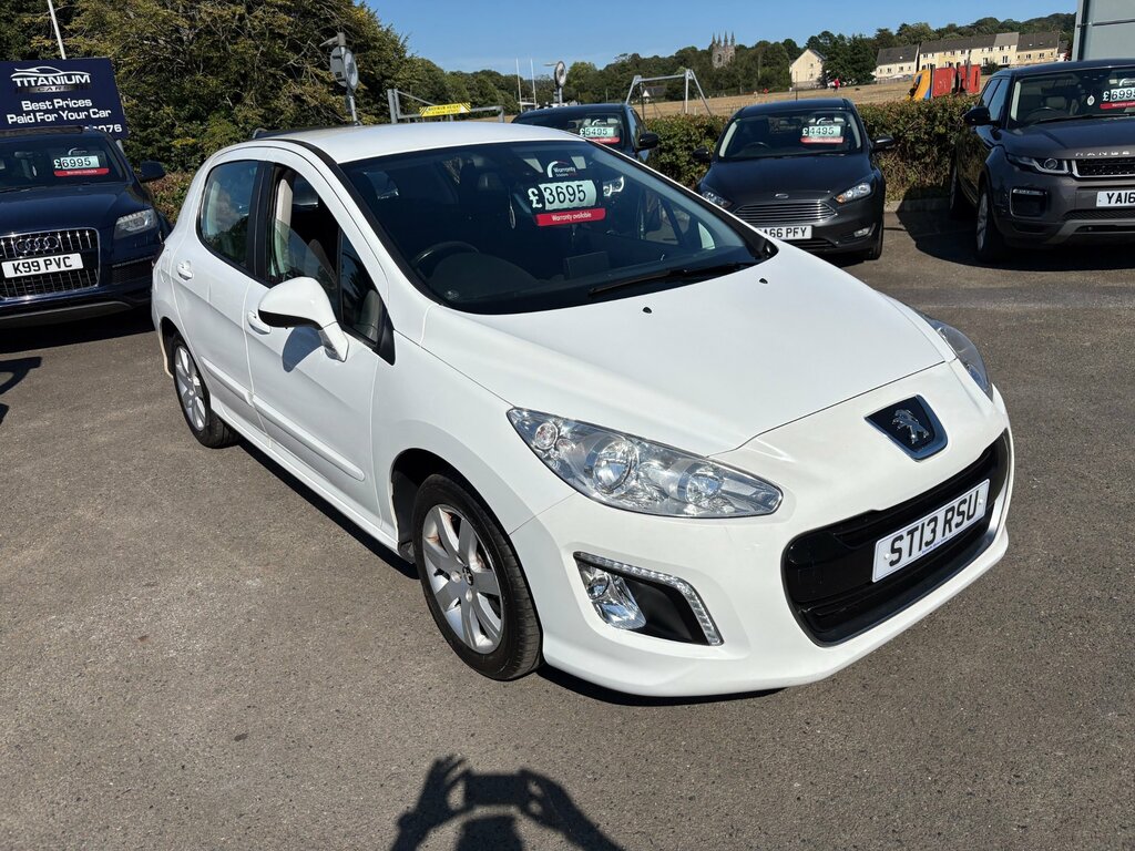 Peugeot 308 1.6 Hdi Active Hatchback Euro 5 White #4