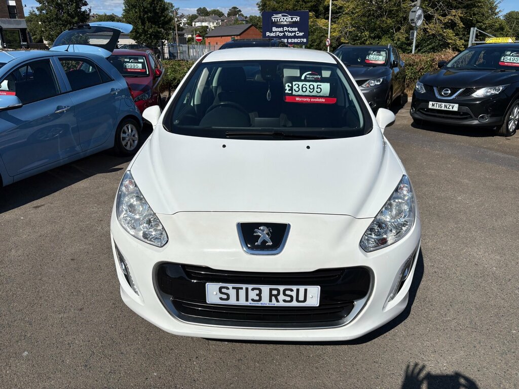 Peugeot 308 1.6 Hdi Active Hatchback Euro 5 White #2