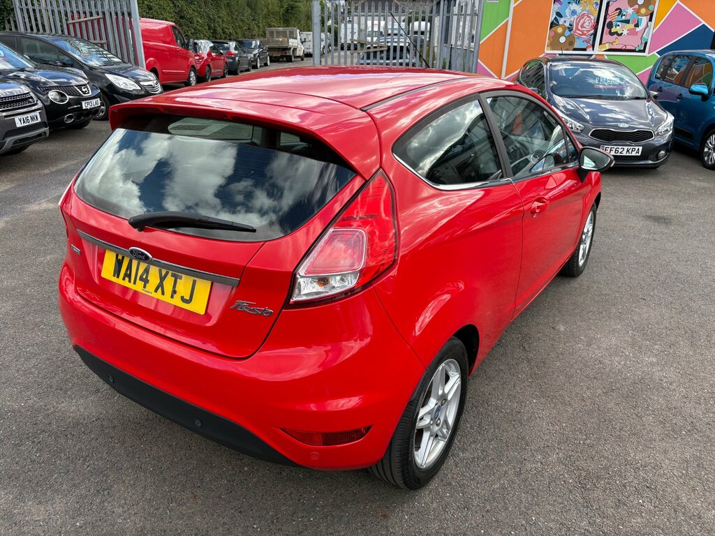 Ford Fiesta 1.0T Ecoboost Zetec Hatchback Eu Red #5