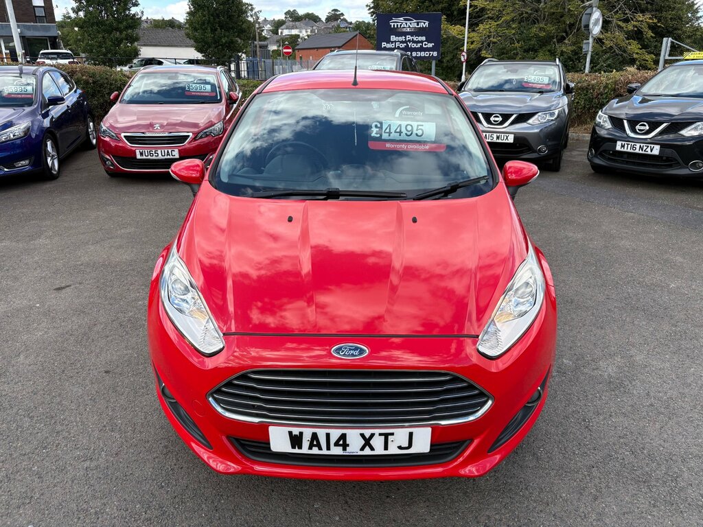 Ford Fiesta 1.0T Ecoboost Zetec Hatchback Eu Red #2