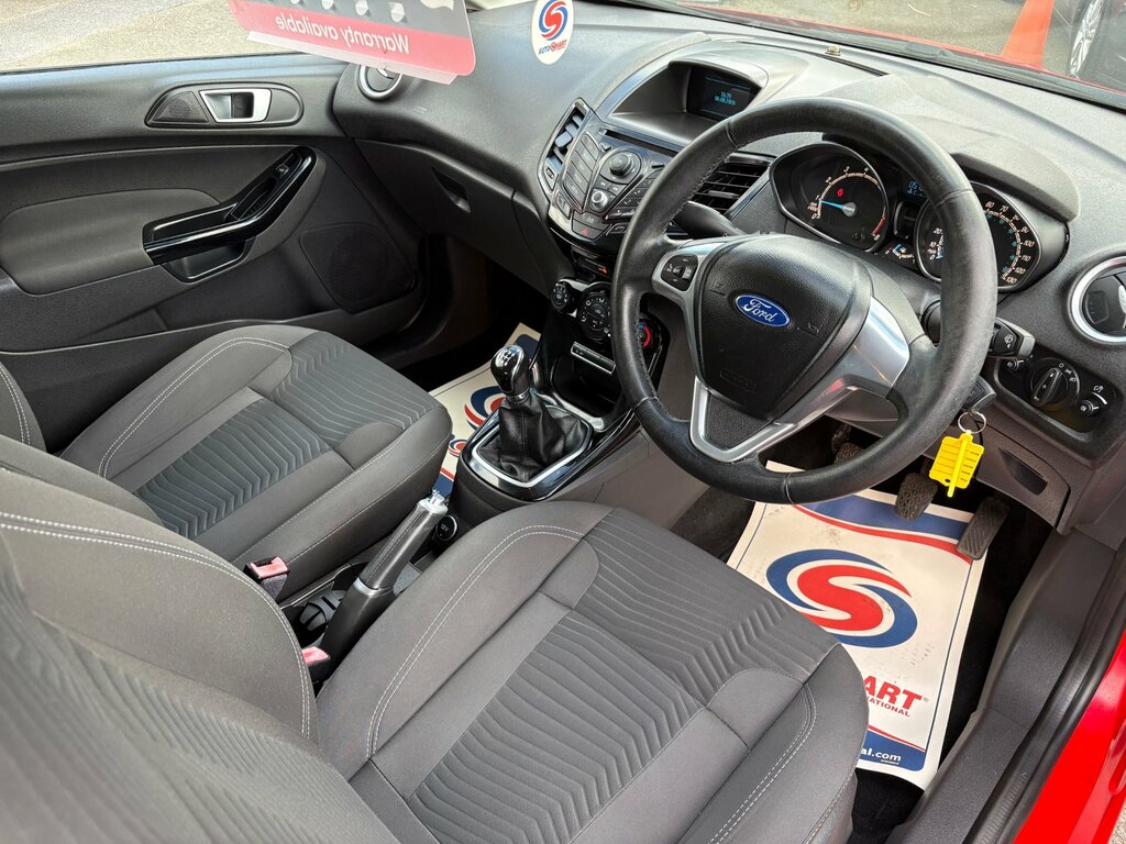 Ford Fiesta 1.0T Ecoboost Zetec Hatchback Eu Red #3