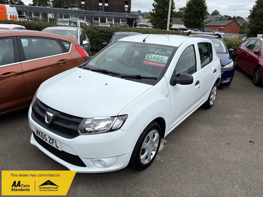 Dacia Sandero 1.2 Ambiance Hatchback Euro 6 7 White