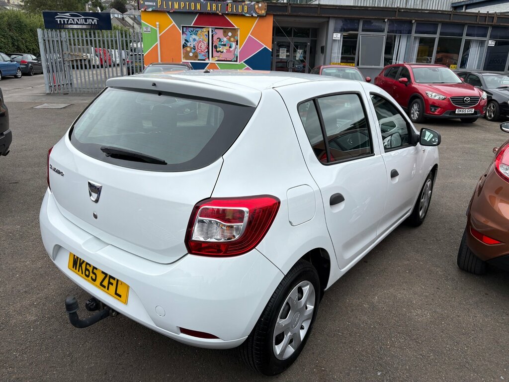 Dacia Sandero 1.2 Ambiance Hatchback Euro 6 7 White #2