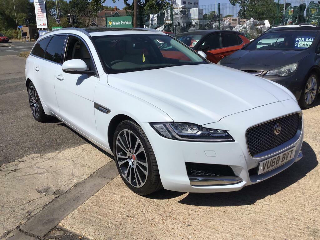 Jaguar XF 2.0D Portfolio Sportbrake Awd Euro 6 S S VU68BVT White