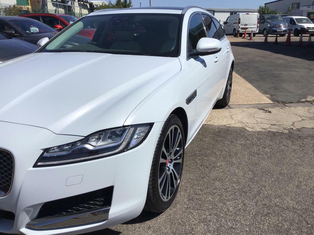Jaguar XF 2.0D Portfolio Sportbrake Awd Euro 6 S S VU68BVT White #5
