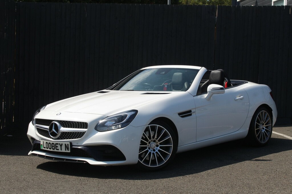 Mercedes-Benz SLC Convertible 2.1 Slc250d Amg Line 2016 White #3