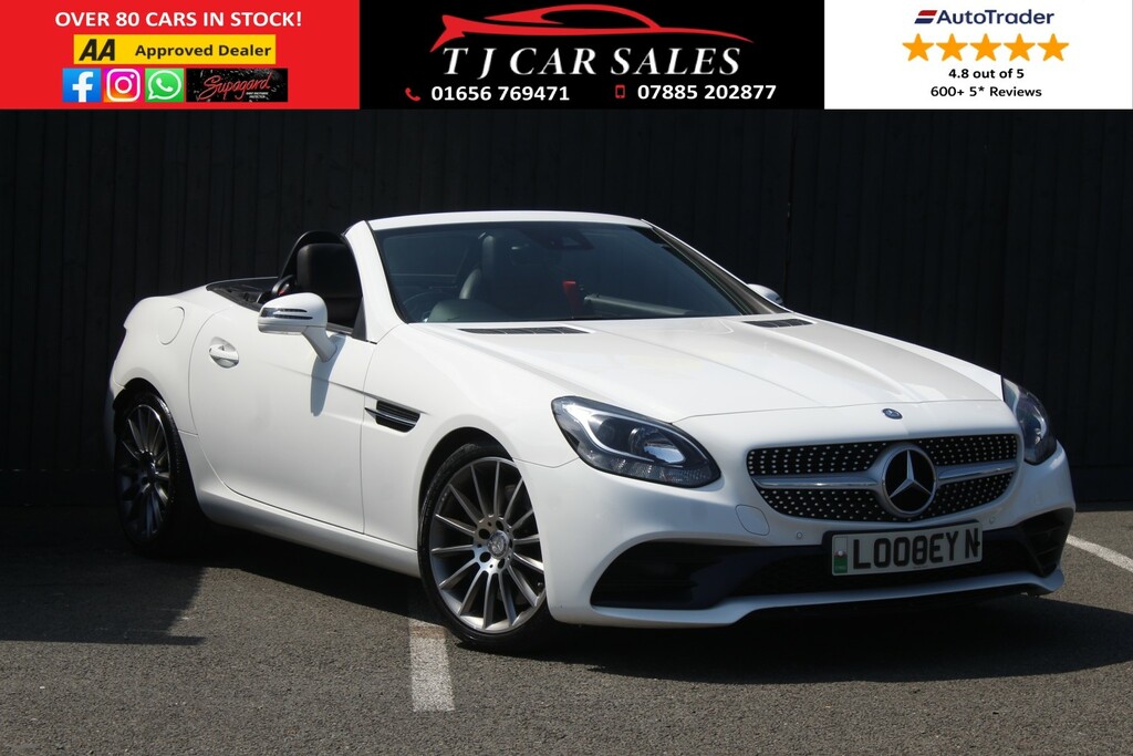 Mercedes-Benz SLC Convertible 2.1 Slc250d Amg Line 2016 White