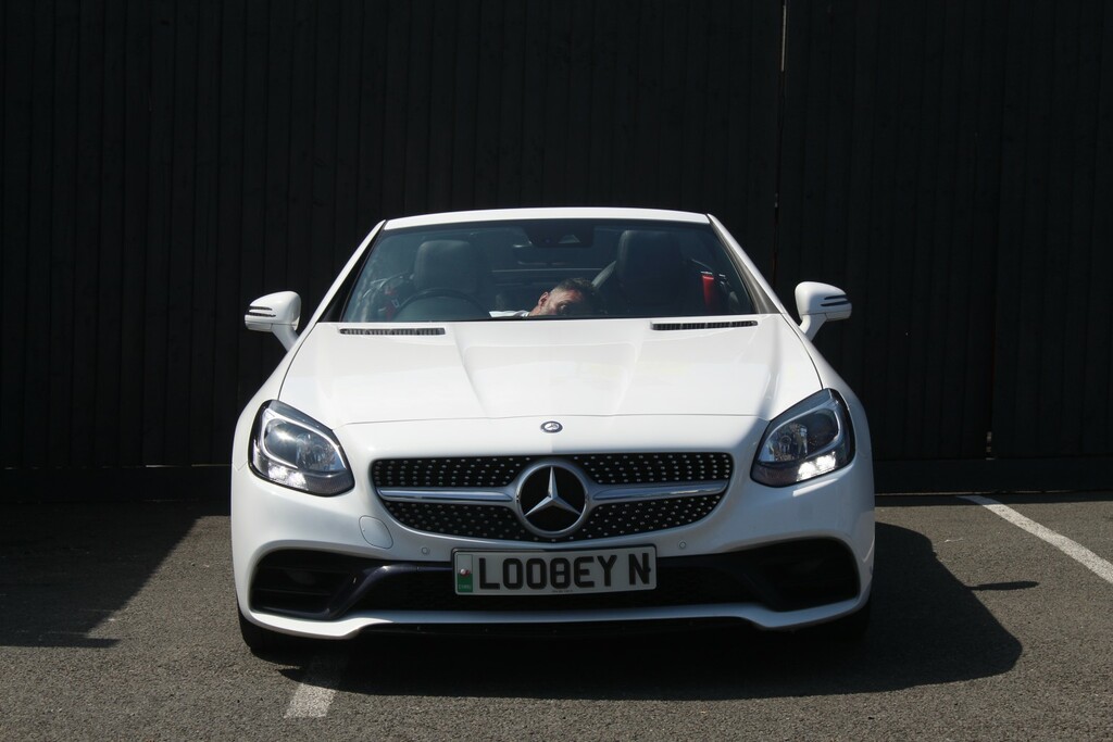 Mercedes-Benz SLC Convertible 2.1 Slc250d Amg Line 2016 White #2