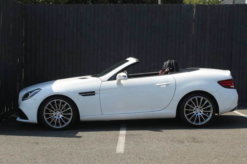 Mercedes-Benz SLC Convertible 2.1 Slc250d Amg Line 2016 White #5