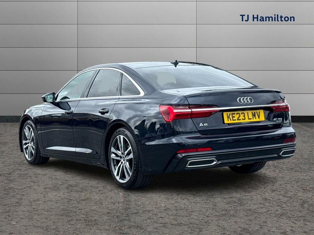 Audi A6 Saloon 40 Tdi Quattro S Line S Tronic Tech Pack Blue #3