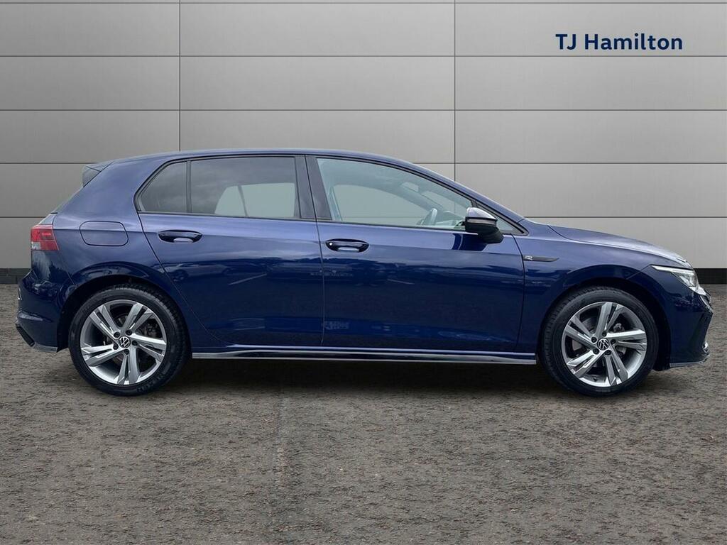 Volkswagen Golf 2.0 Tdi 150 R-line Dsg Blue #4