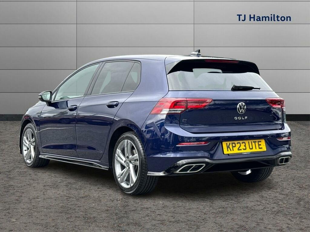Volkswagen Golf 2.0 Tdi 150 R-line Dsg Blue #3