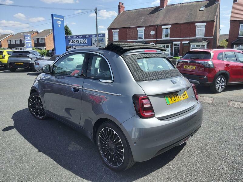 Fiat 500E C 42Kwh La Prima Grey #4