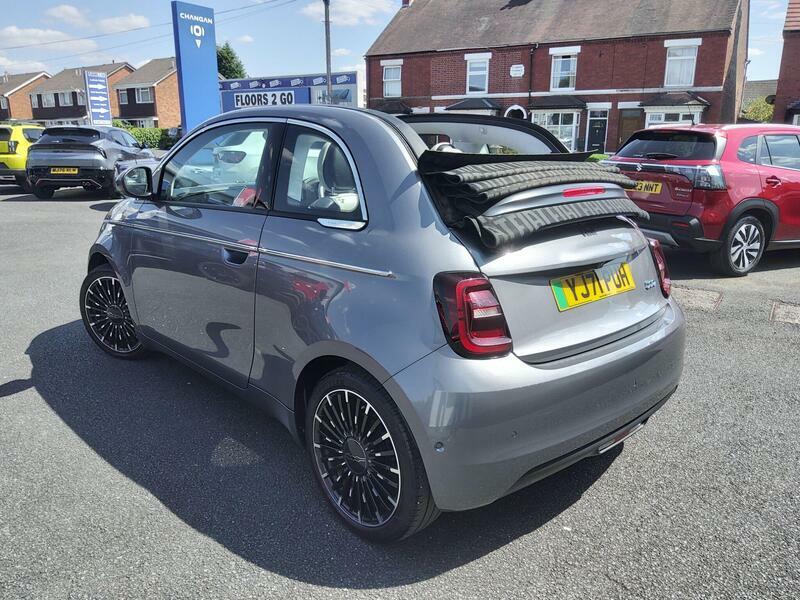 Fiat 500E C 42Kwh La Prima Grey #5