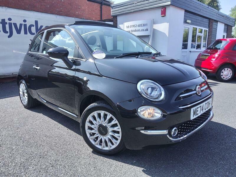 Fiat 500C 1.0 Mhev Euro 6 Ss ME74COH Black