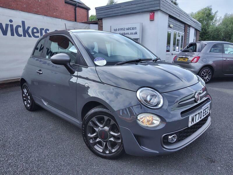 Fiat 500 1.2 Sport Dualogic Euro 6 Ss MT70EEZ Grey