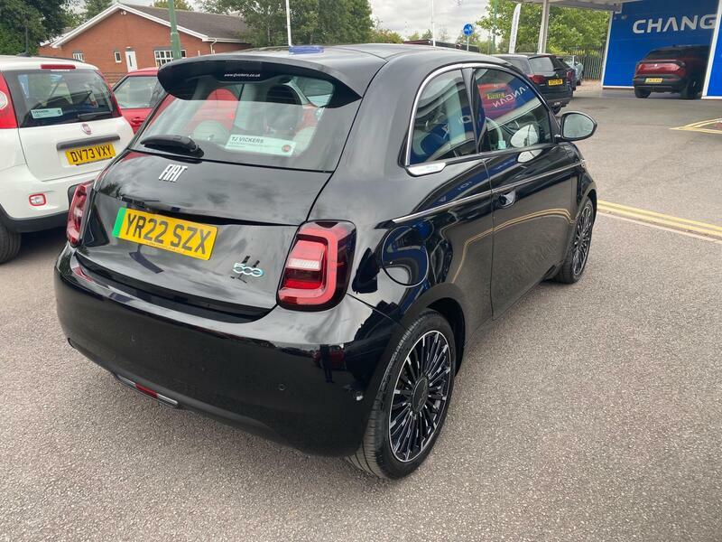 Fiat 500E 42Kwh La Prima Black #4