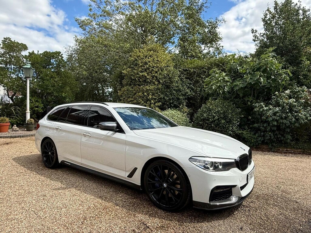 BMW 5 Series 3.0 530D M Sport Touring Xdrive Euro 6 Ss T100VGS White