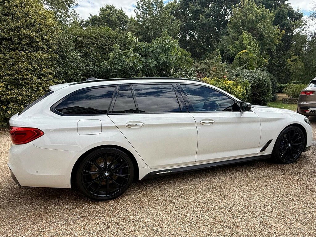 BMW 5 Series 3.0 530D M Sport Touring Xdrive Euro 6 Ss T100VGS White #5