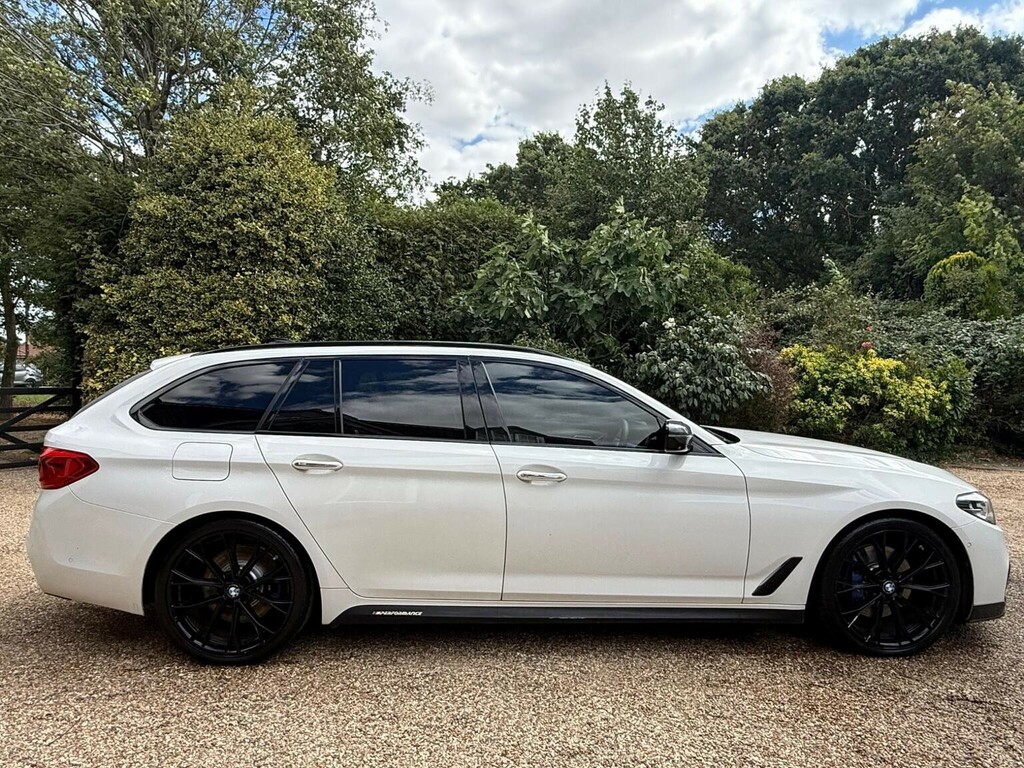 BMW 5 Series 3.0 530D M Sport Touring Xdrive Euro 6 Ss T100VGS White #6