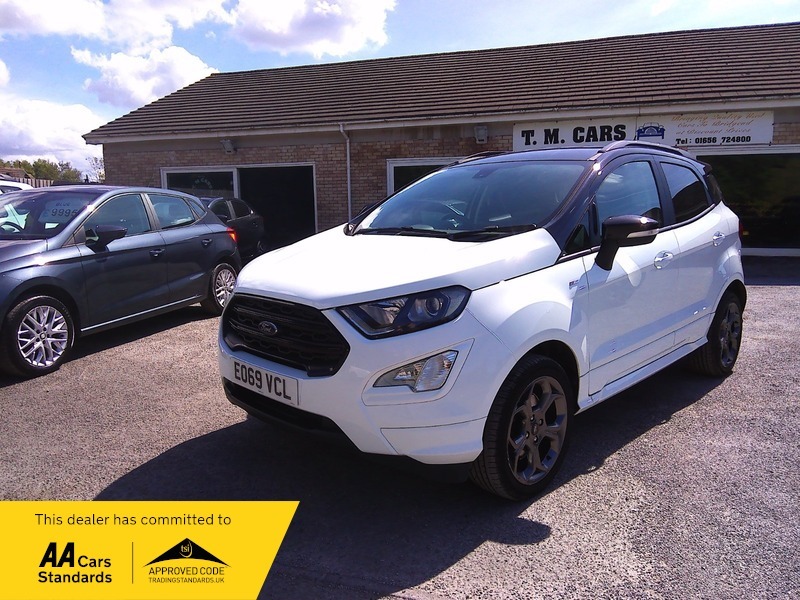Ford Ecosport St-line White