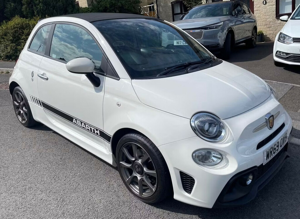 Abarth 595 C 1.4 T-jet 145 Convertible White