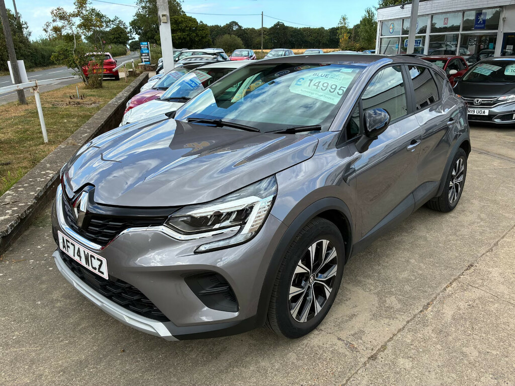 Renault Captur 1.6 E-tech Full Hybrid 145 Evolution Hatc Grey