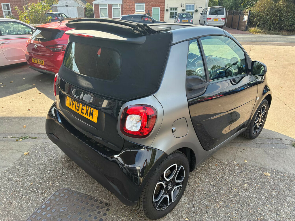 Smart Fortwo Cabrio 1.0 Prime Convertible Grey #4