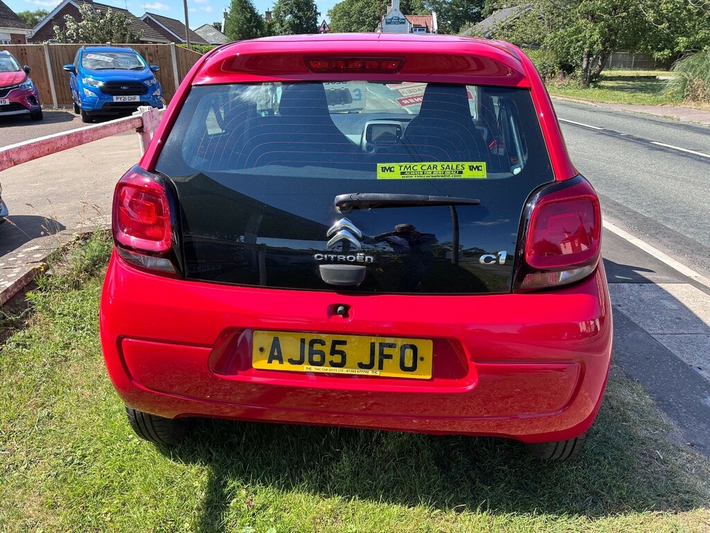 Citroen C1 1.0 Vti Feel Hatchback Red #6