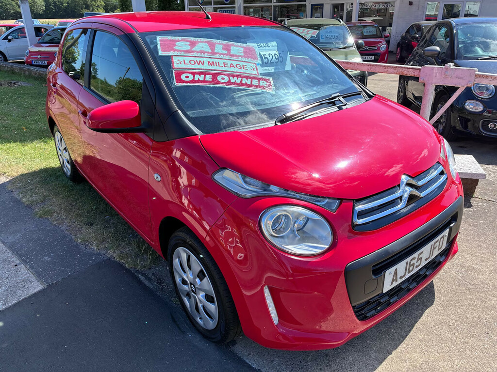 Citroen C1 1.0 Vti Feel Hatchback Red #3