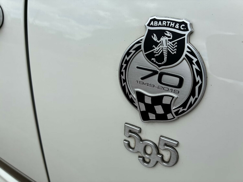 Abarth 595 C 1.4 T-jet 145 Convertible White #5