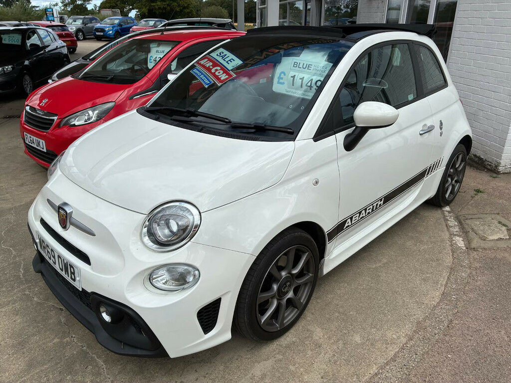 Abarth 595 C 1.4 T-jet 145 Convertible White