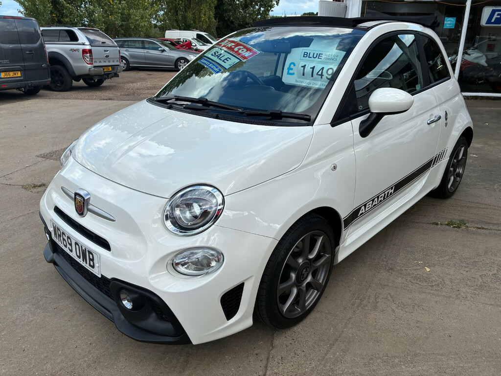 Abarth 595 C 1.4 T-jet 145 Convertible White