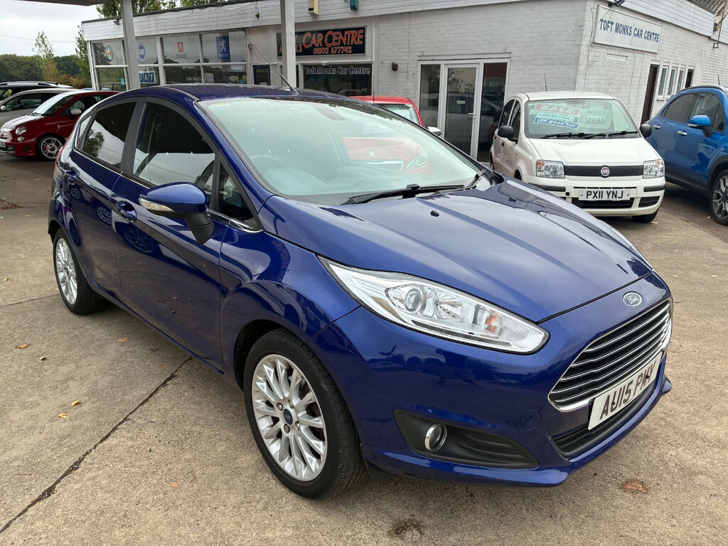 Ford Fiesta 1.0 Ecoboost Titanium X Powershift Hatchb Blue