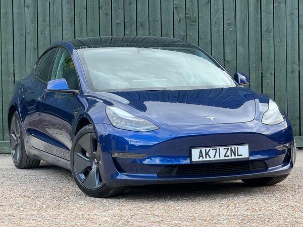 Tesla Model 3 Dual Motor Long Range 4Wde Blue