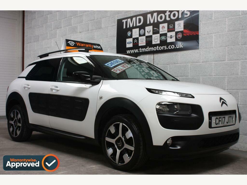 Citroen C4 Cactus 1.6 Bluehdi Flair Edition Euro 6 White