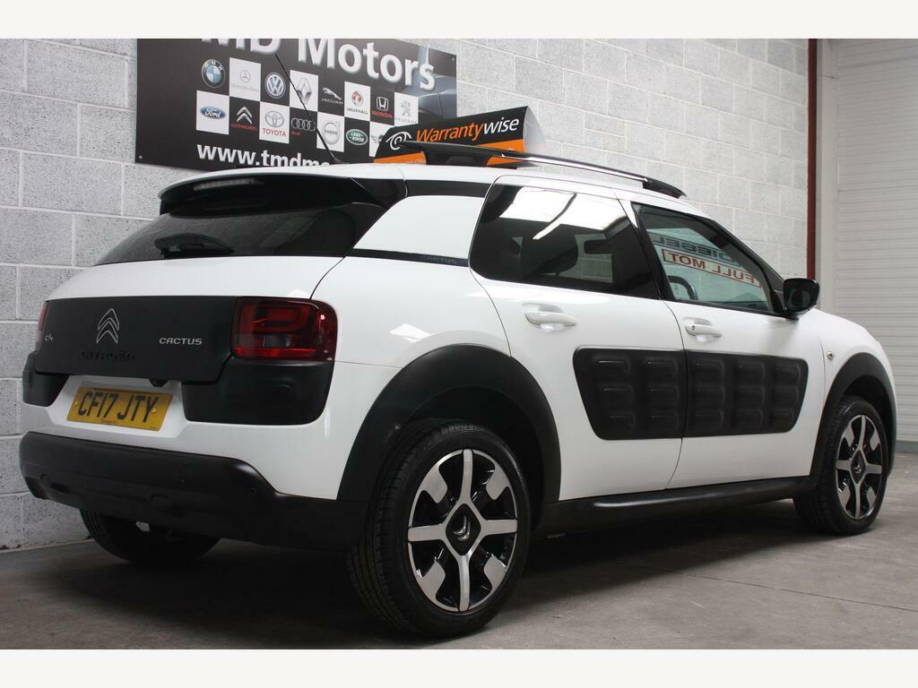 Citroen C4 Cactus 1.6 Bluehdi Flair Edition Euro 6 White #6