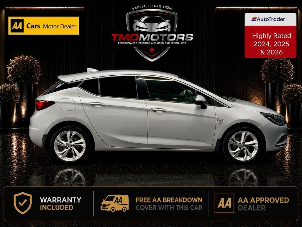 Vauxhall Astra 1.4I Turbo Sri Nav Euro 6 Silver #3