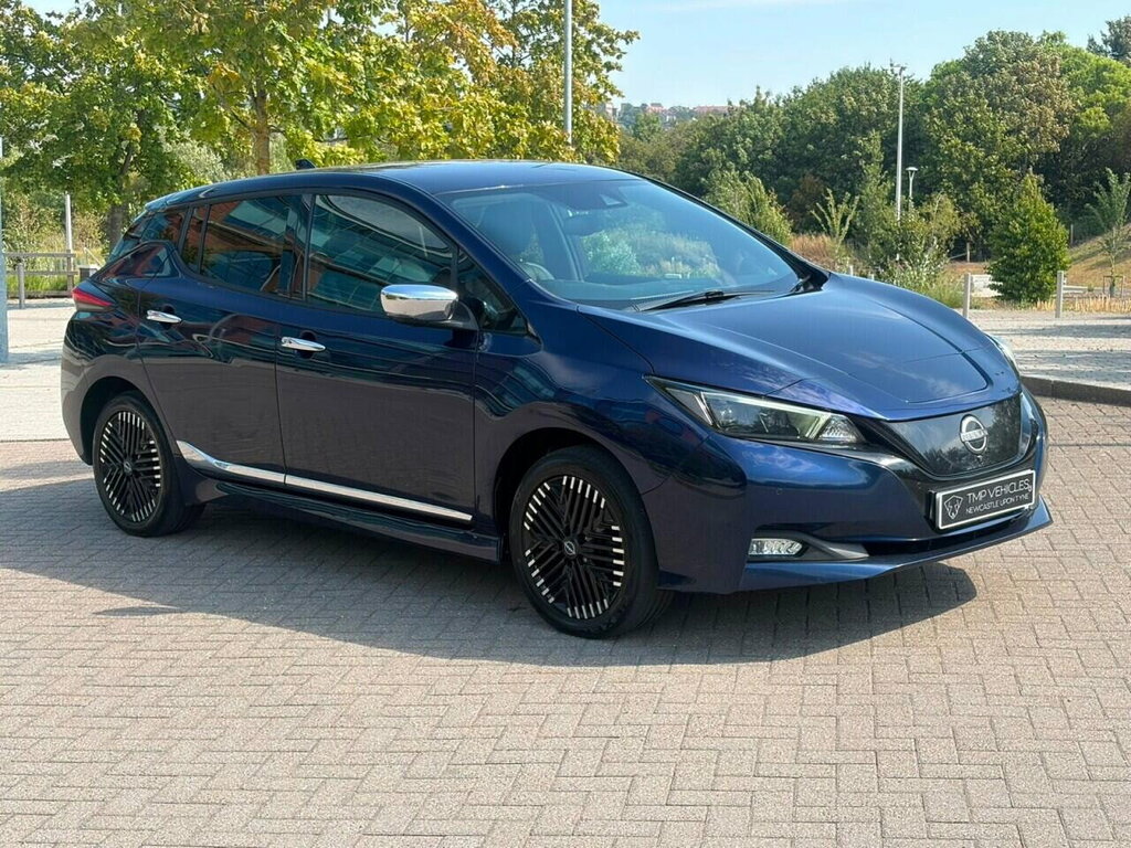 Nissan Leaf 59Kwh E Tekna Hatchback 217 Ps Blue #2