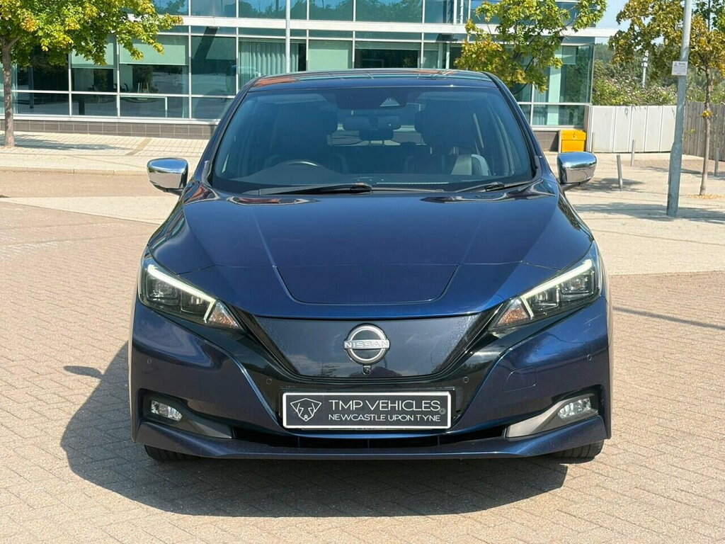 Nissan Leaf 59Kwh E Tekna Hatchback 217 Ps Blue #4