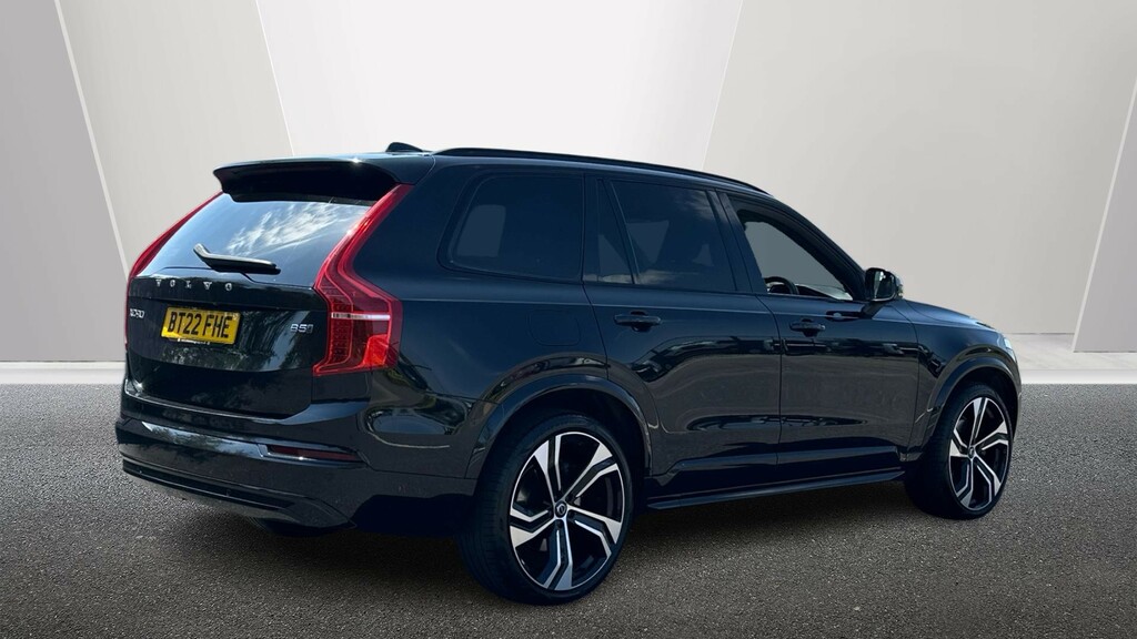 Volvo XC90 R-design Pro, B5 Awd Mild Hybrid, 7 Seats 22 Al BT22FHE Black #2