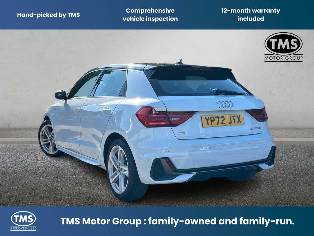 Audi A1 1.0 Tfsi 30 S Line Sportback Euro 6 Ss White
