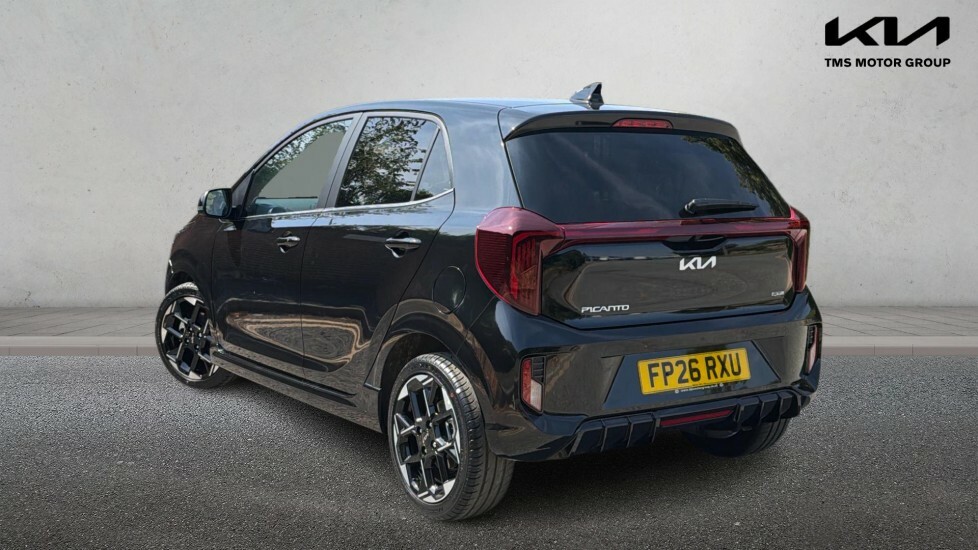 Kia Picanto 1.0 Gt-line S Euro 6 Ss FP26RXU Black #2