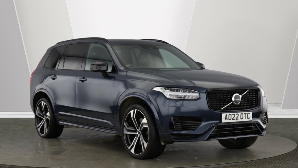 Volvo XC90 Recharge R-design Pro,t8 Awd Plug-in Hybrid, 7 Sea AO22OTC Blue