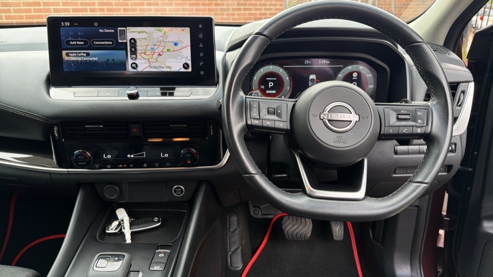 Nissan Qashqai 1.3 Dig-t Mhev N-connecta Xtron Euro 6 Ss SE23WKG Red #6