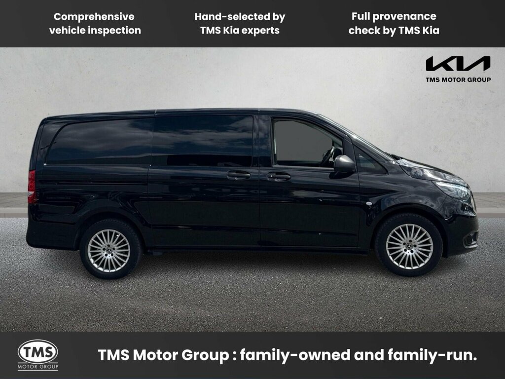 Mercedes-Benz Vito 2.0 116 Cdi Premium Crew Van G-tronic Rwd L2 Euro FJ21XON Black #2