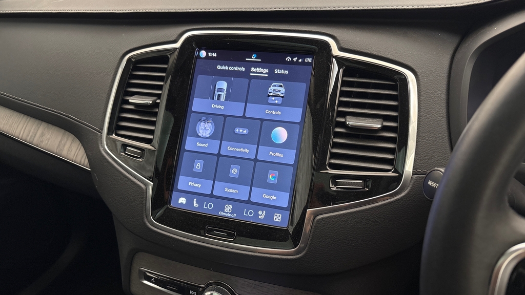 Volvo XC90 Recharge Plus T8 Awd Phev Dark Pan Roof 360 Camer Black #35