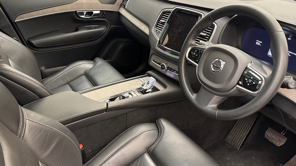 Volvo XC90 Recharge Plus T8 Awd Phev Dark Pan Roof 360 Camer Black #9