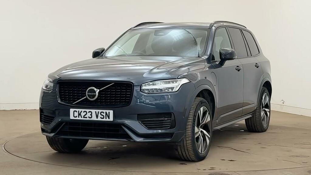 Volvo XC90 Recharge Plus T8 Awd Phev Dark Pan Roof 360 Camer Black #7