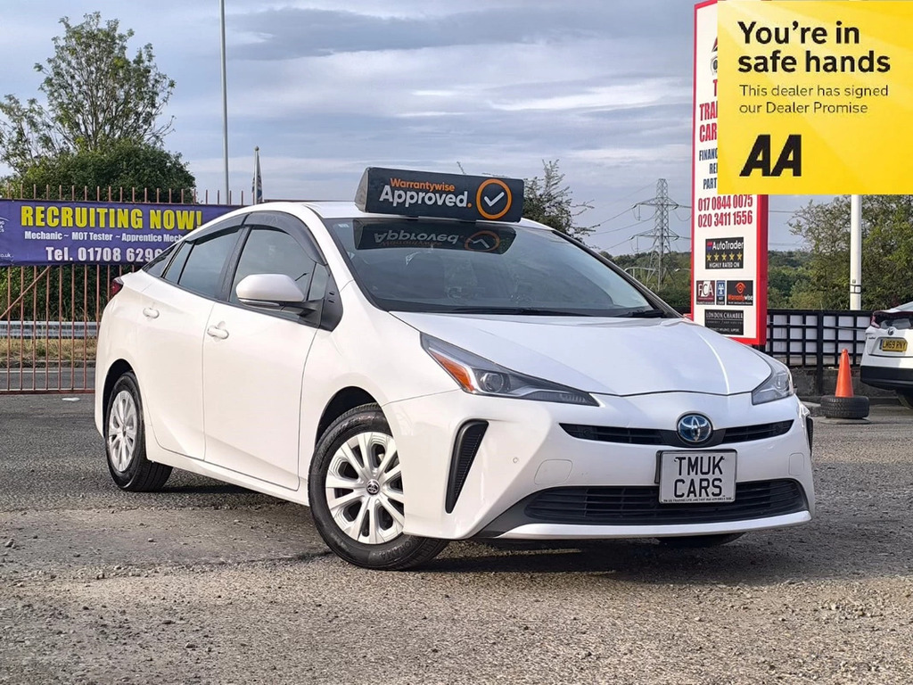 Toyota Prius 1.8 Hybrid 202020 5 Seats Ulez Free Fresh I White